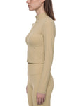 Full-Zip Sports Jacket worn with matching activewear set
