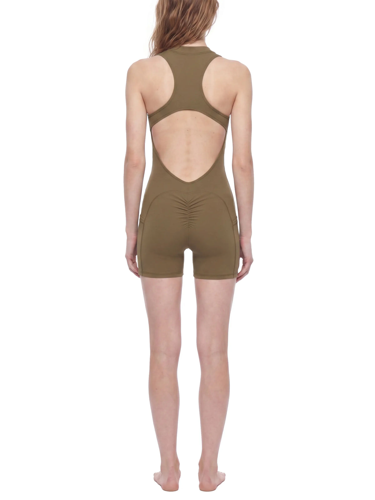 Women’s-Quarter-zip-Yoga-Romper