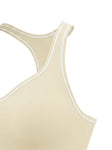 Topstitching Yoga Tank Top seam detail close-up
