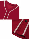 mens-womens-unisex-Contrast-Piped-Button-Up-Jersey-red-black-navy-white-cstomisable