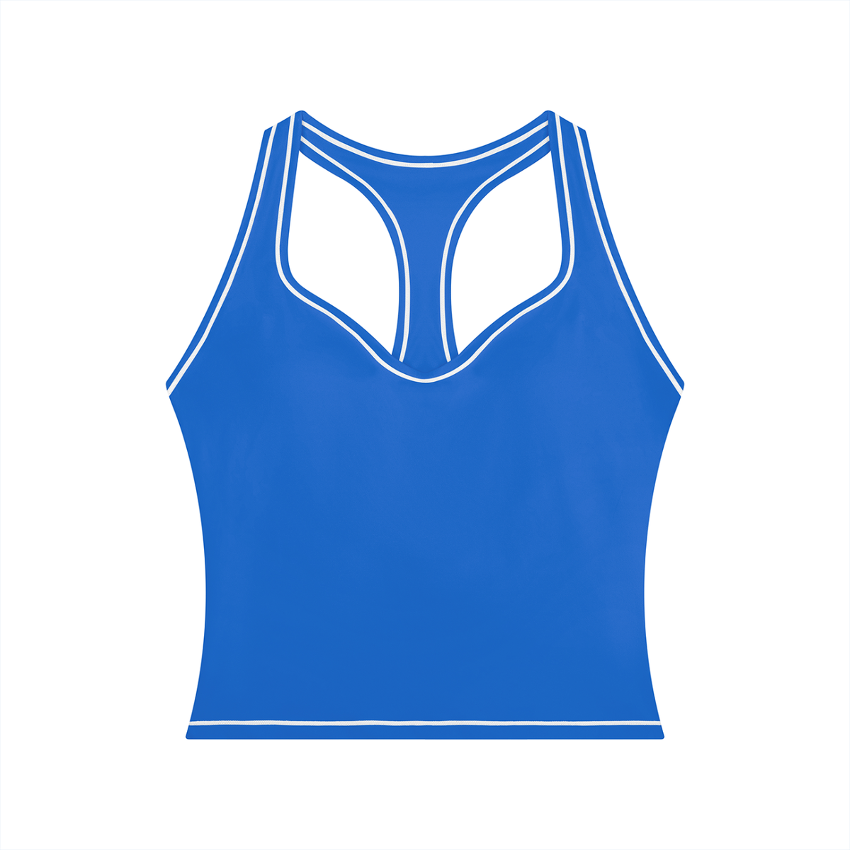 Topstitching Yoga Tank Top – Customisable Activewear