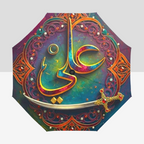 Islamic Umbrella - Ali in Arabic Text | Auto-Foldable Umbrella