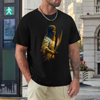 men's-loose-fit-cotton-t-shirt-with-ali-warrior-haider-arabic-text-in-black-yellow-white-blue-darkblue-grey-pink-greyblue-purple-maroon-coffee-brown-apricot