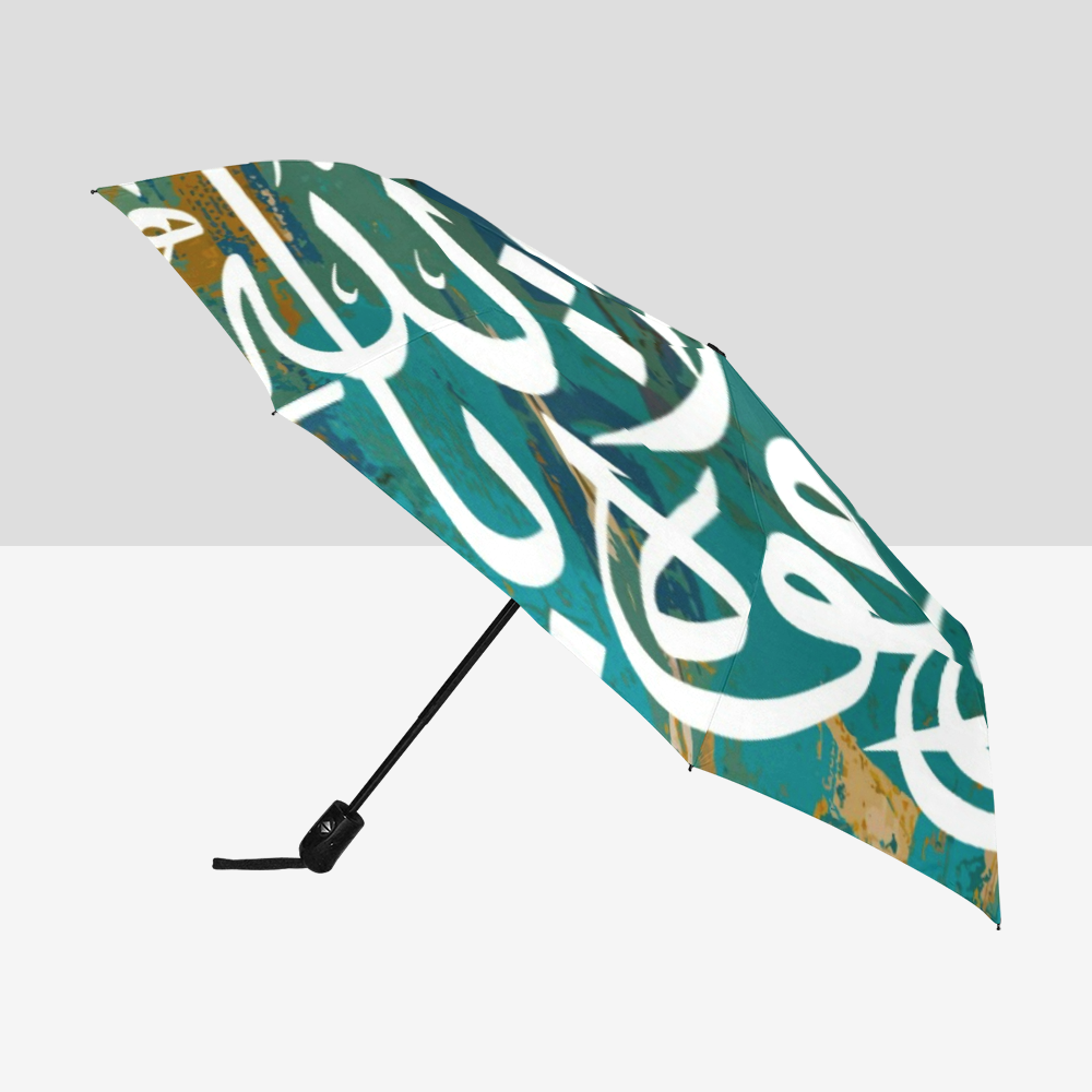 Islamic Umbrella - Islamic Calligraphy | Auto-Foldable Umbrella