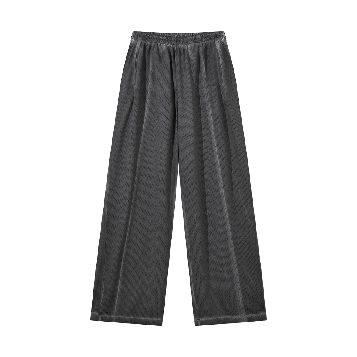 Vintage Wash Wide Leg Mesh Unisex Sweatpants – Customisable
