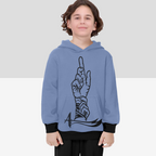 boys-hoodie-with-man-kunto-mawla-zulfiqar-print in-black-white-yellow-grey-blue-lightblue-personalised