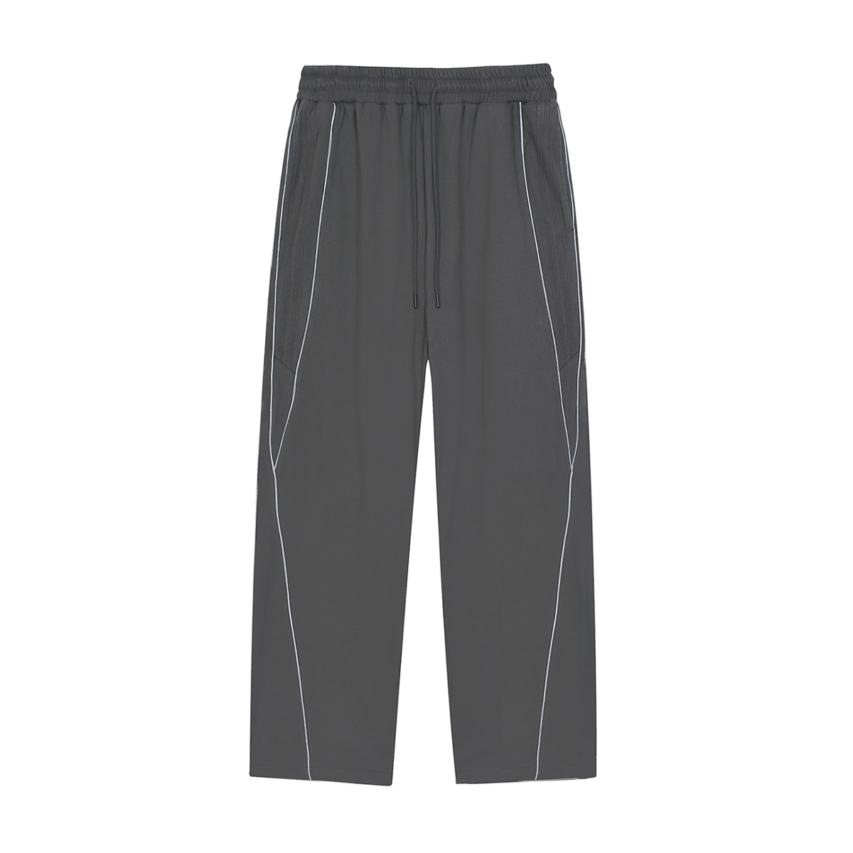 Reflection Striped Straight-Leg Unisex Sweatpants - Customisable