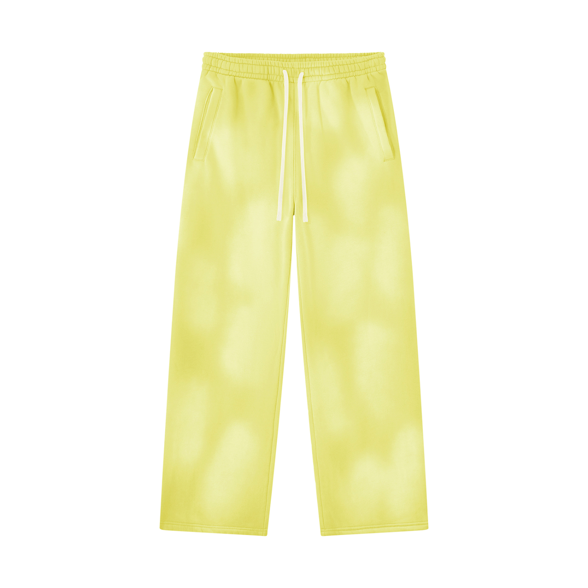 Unisex Sunfade Wide Leg Fleece Sweatpants