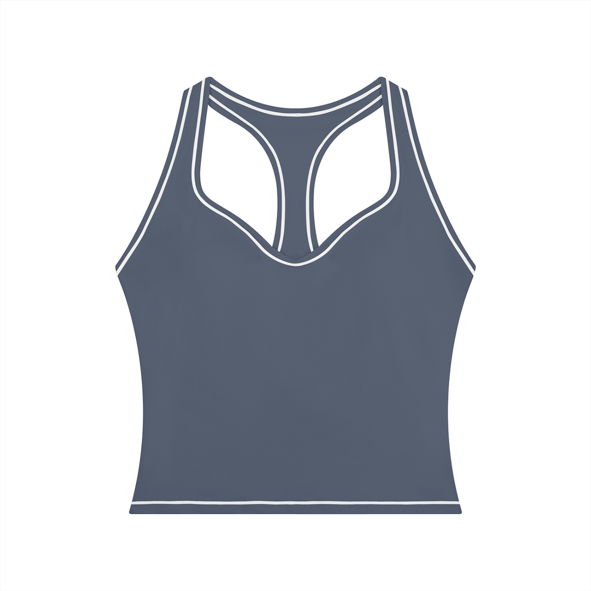 Topstitching Yoga Tank Top – Customisable Activewear