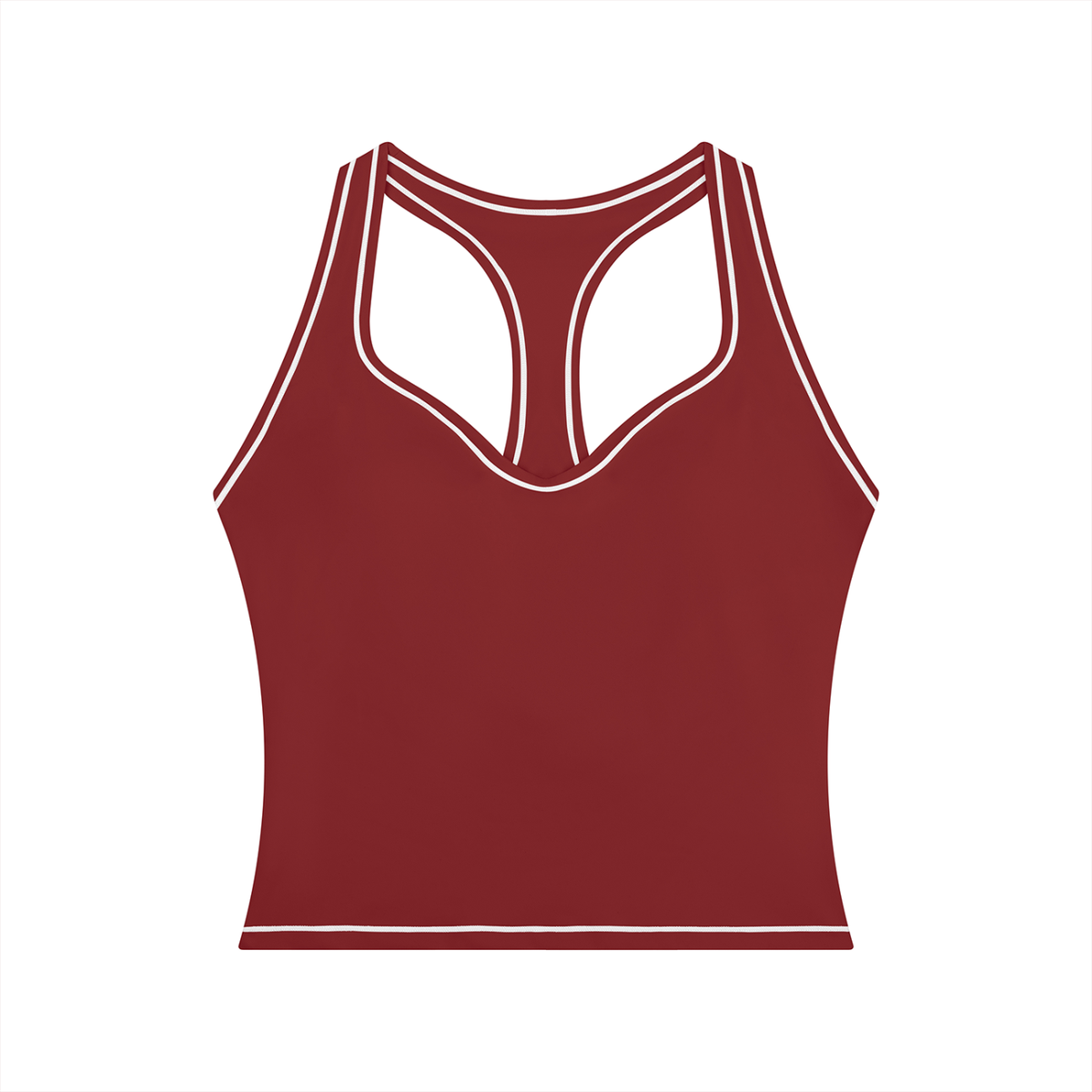 Topstitching Yoga Tank Top – Customisable Activewear