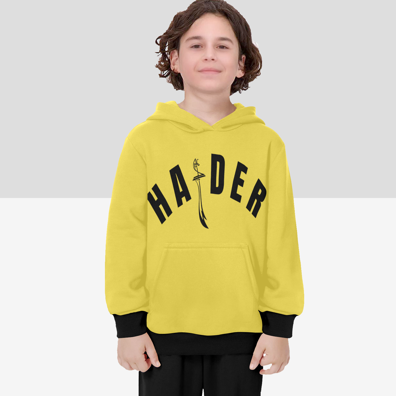 Kid's Hoodie - Haider | Unisex Streetwear Hoodie