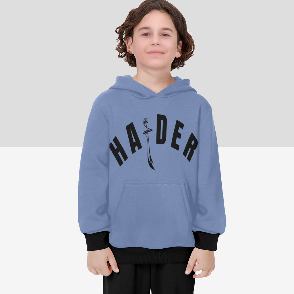 Kid's Hoodie - Haider | Unisex Streetwear Hoodie