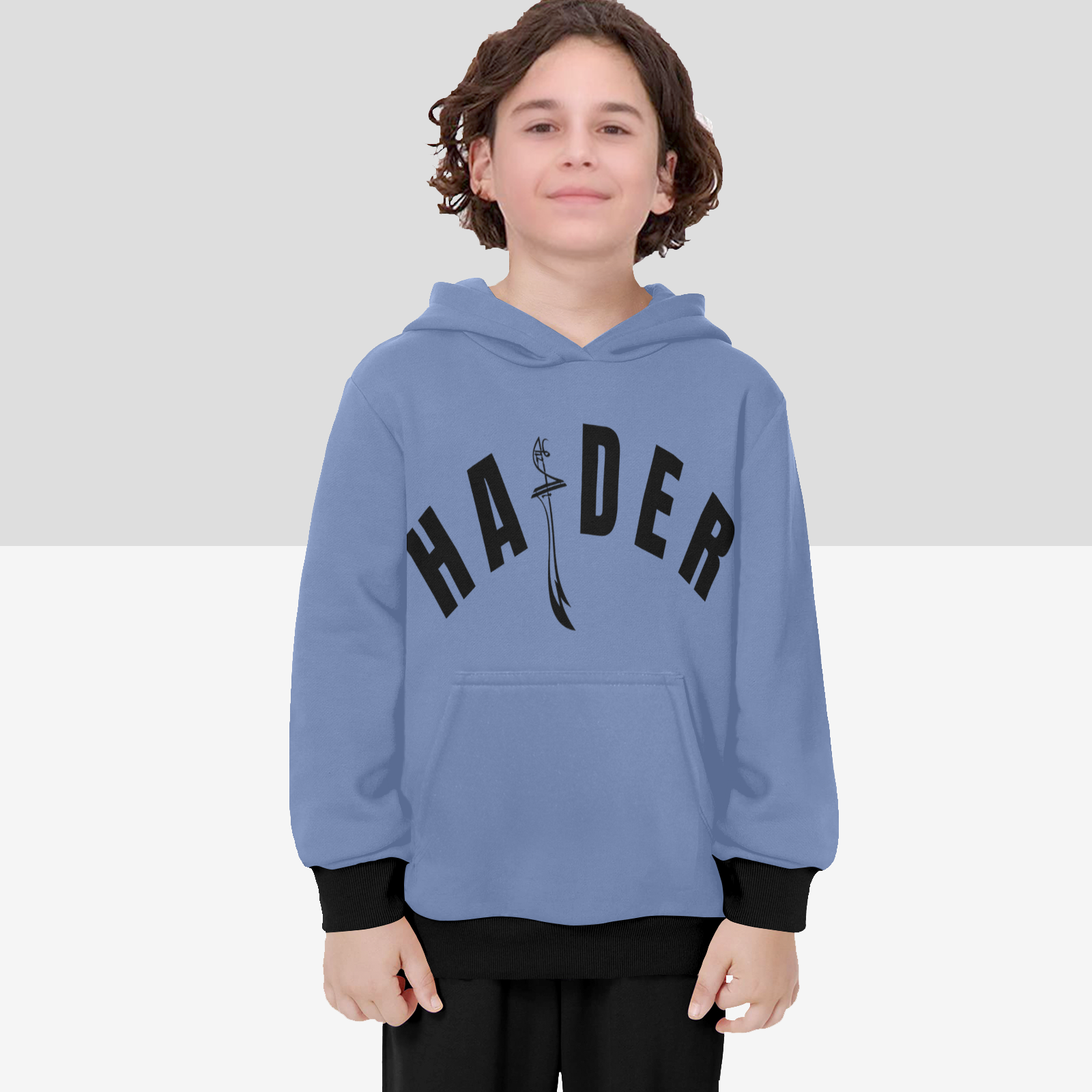 Kid's Hoodie - Haider | Unisex Streetwear Hoodie