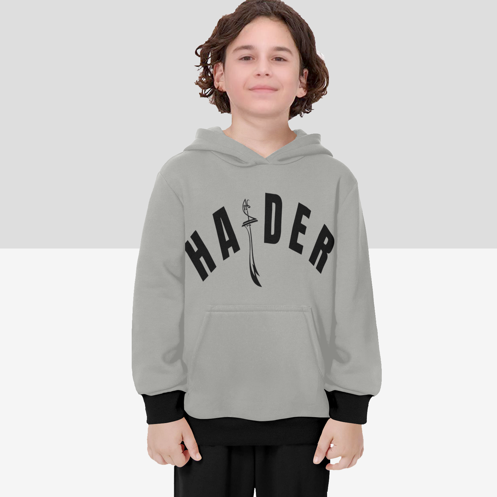 Kid's Hoodie - Haider | Unisex Streetwear Hoodie