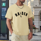 Men's Loose Fit T-Shirt - Haider | Pure Cotton Streetwear Tee