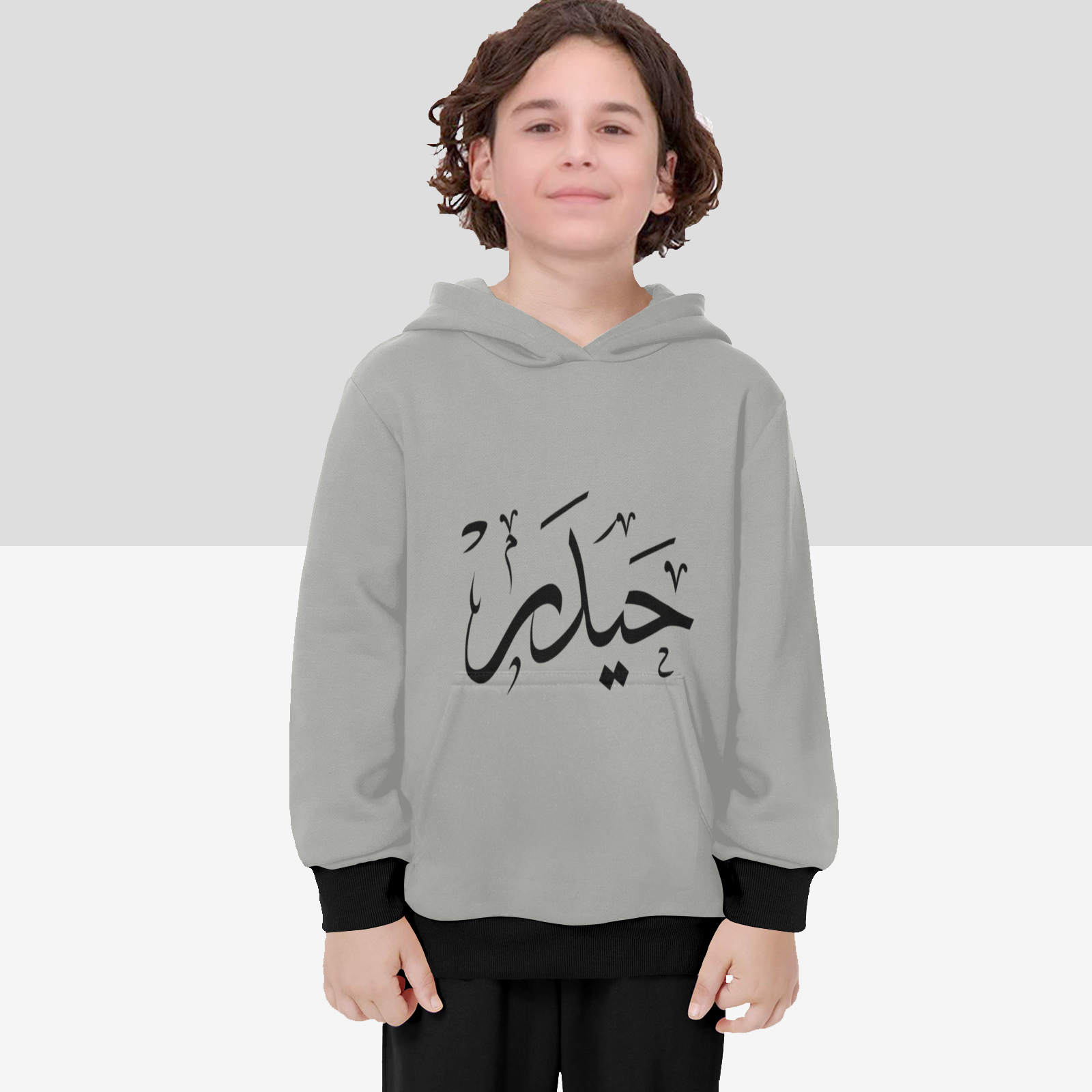 boys-hoodie-with-313-abbas-haider-arabic-text-print-in-black-white-blue-light-blue-yellow-grey-shia-islam