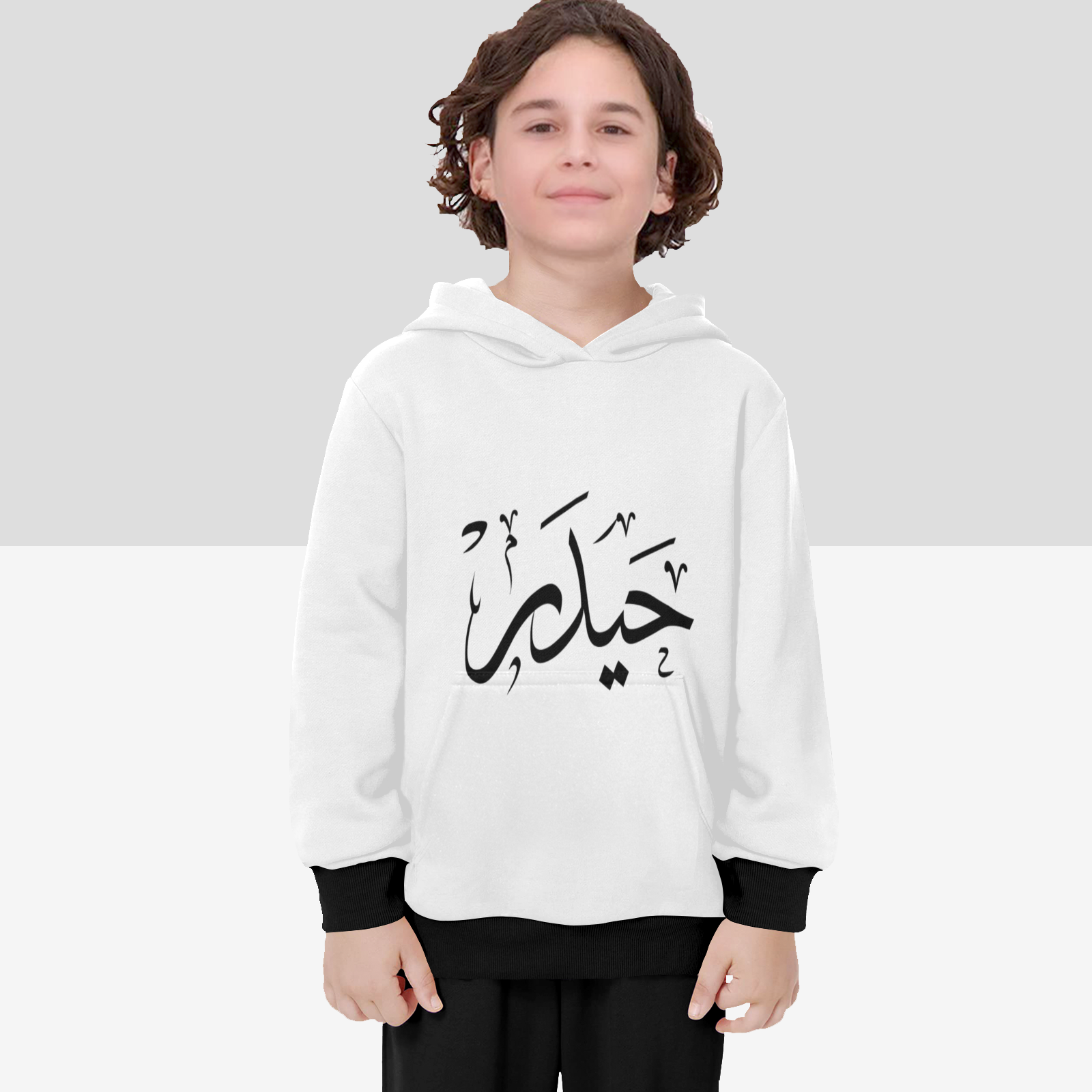 boys-hoodie-with-313-abbas-haider-arabic-text-print-in-black-white-blue-light-blue-yellow-grey-shia-islam