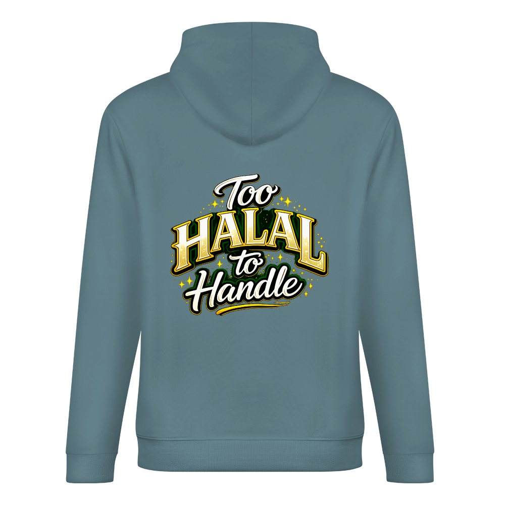 Men's Hoodie - Too Halal To Handle | Pure Cotton Streetwear