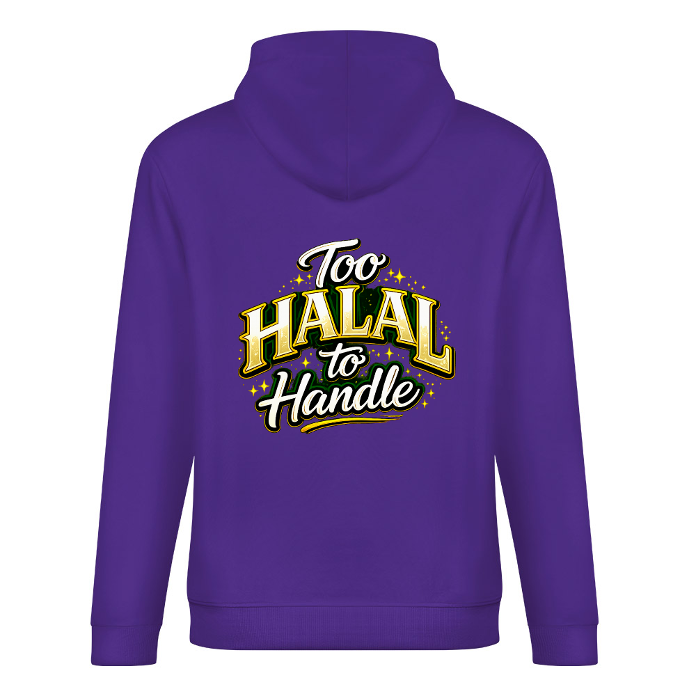 Men's Hoodie - Too Halal To Handle | Pure Cotton Streetwear
