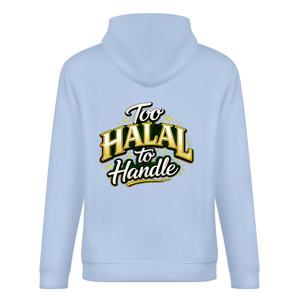 Men's Hoodie - Too Halal To Handle | Pure Cotton Streetwear
