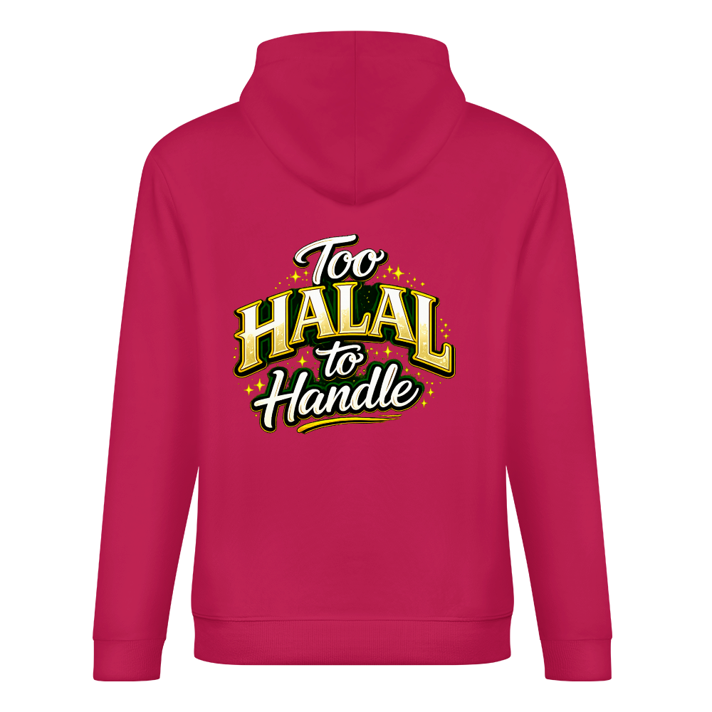 Men's Hoodie - Too Halal To Handle | Pure Cotton Streetwear