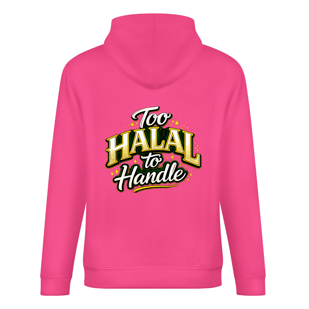 Men's Hoodie - Too Halal To Handle | Pure Cotton Streetwear