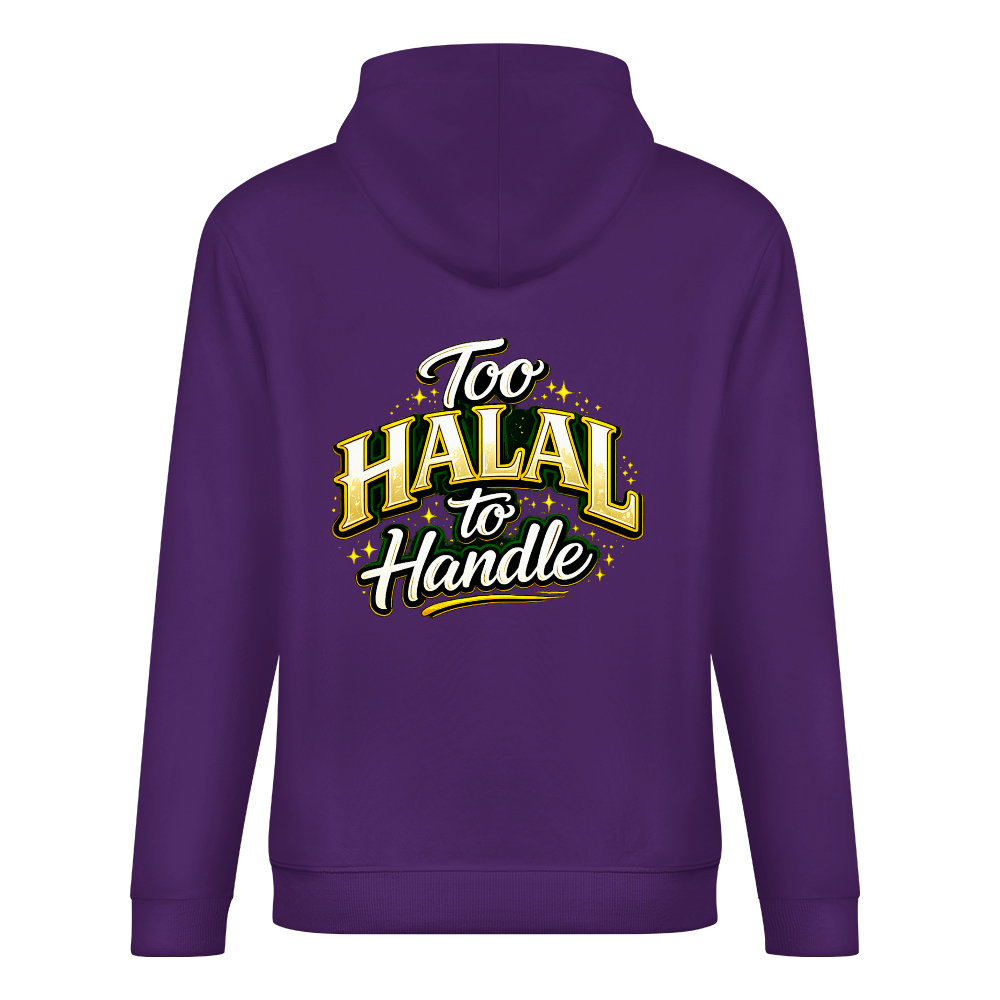 Men's Hoodie - Too Halal To Handle | Pure Cotton Streetwear
