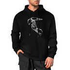 mens-cotton-hoodie-with-nasrallah-in-black-white-grey-light-blue-dark-blue-Grey
