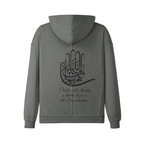 unisex-heavyweight-380gms-turtleneck-hoodie-with-mam-hussain-qoute-death-with-dignity-is-better-than-a-life-of-humiliation-in-black-khaki-grey-shia-islam