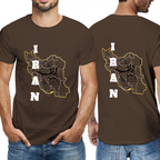 Men's T-Shirt  - IRAN | Pure Cotton Streetwear Graphic Tee