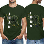 Men's T-Shirt  - IRAN | Pure Cotton Streetwear Graphic Tee
