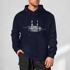 Men's Islamic Hoodie - Kabba - | Pure Cotton Streetwear