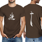 men's-cotton-t-shirt-with-ali-zulfiqar-in-black-yellow-white-blue-darkblue-grey-pink-greyblue-purple-maroon-coffee-brown