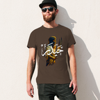 men's-loose-fit-cotton-t-shirt-with-ali-warrior-haider-arabic-text-in-black-yellow-white-blue-darkblue-grey-pink-greyblue-purple-maroon-coffee-brown-apricot