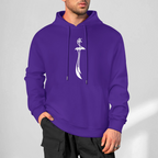 Mens-cotton-hoodie-with-zulfiqar-in-purple