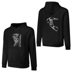 mens-cotton-hoodie-with-nasrallah-in-black-white-grey-light-blue-dark-blue-Grey