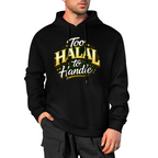 mens-cotton-hoodie-with-too-halal-to-handle-funny-print-in-black-white-magenta-crimson-grey-navy-greyblue-apricot-bordeux-purple-dark-purple