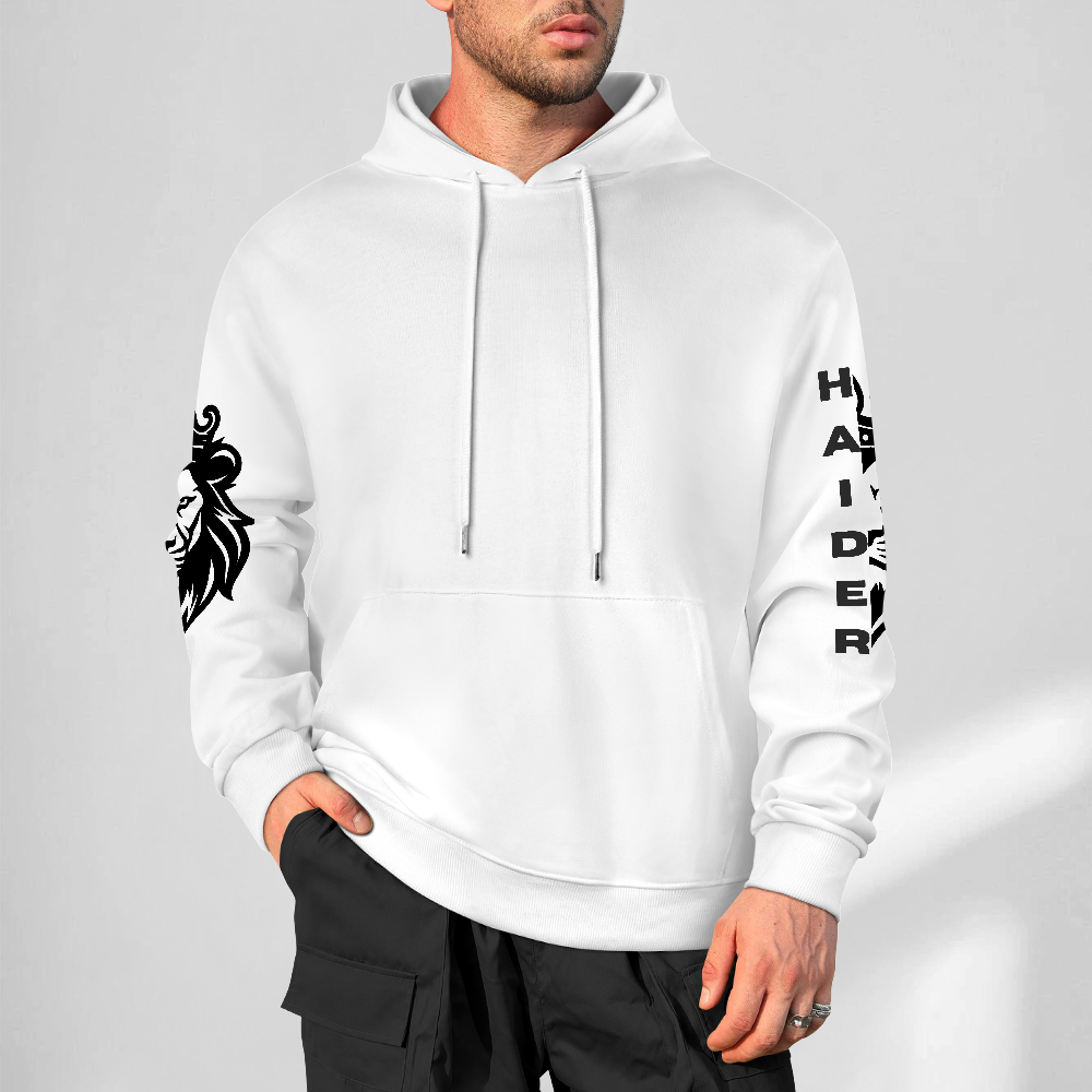 mens-cotton-hoodie-with-haider-lion-ali-print-in-black-white-magenta-crimson-grey-navy-greyblue-apricot-bordeux-purple-babyblue