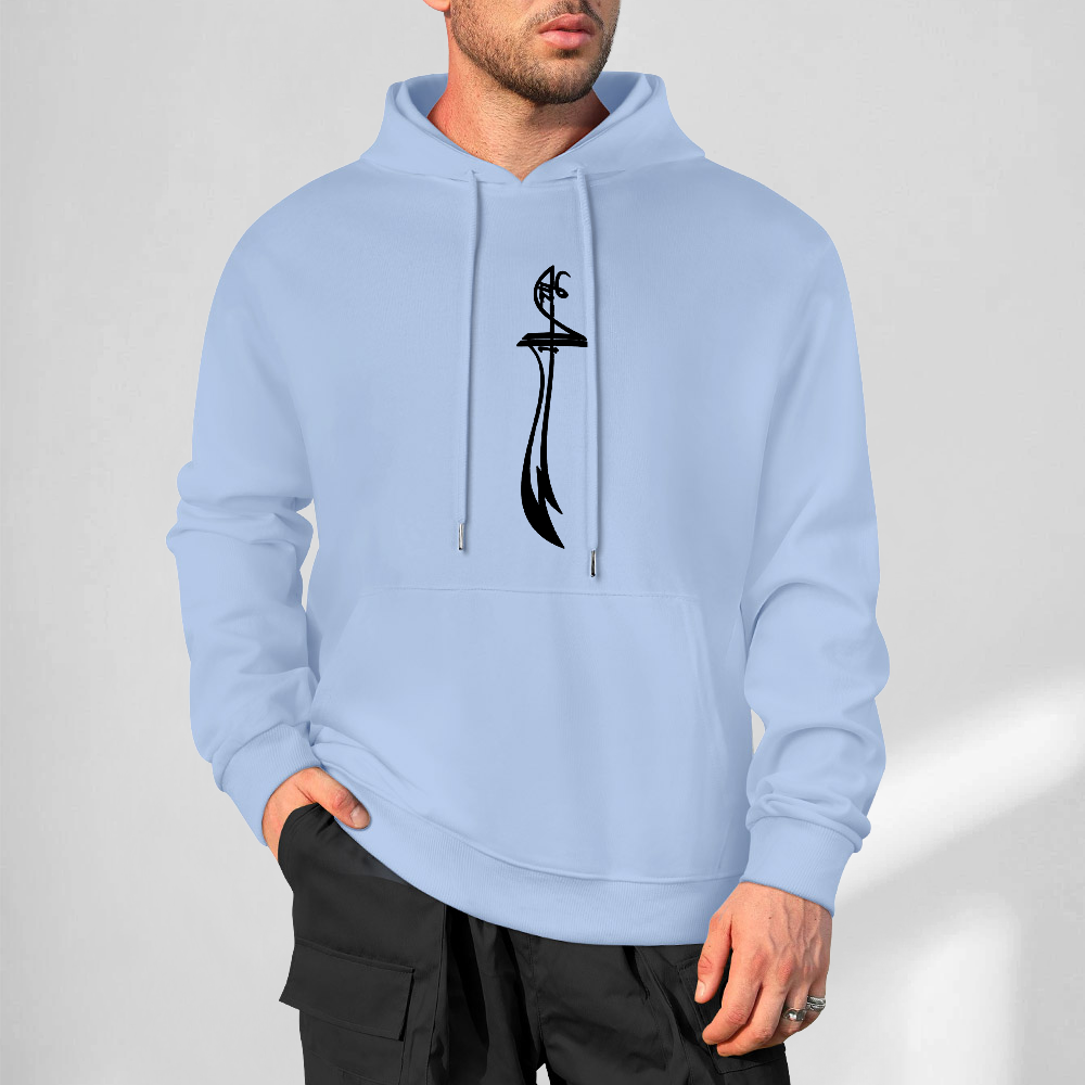 Mens-cotton-hoodie-with-zulfiqar-in-baby-blue