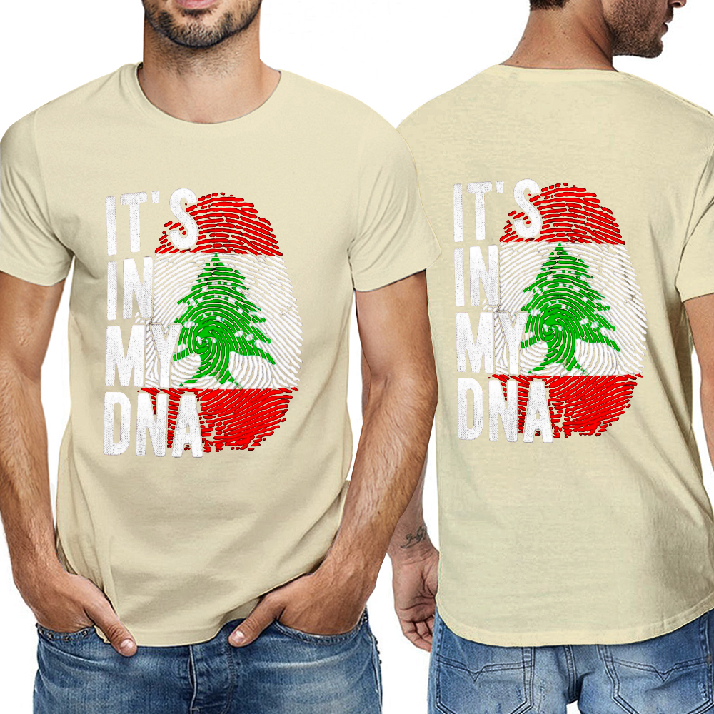 mens-cotton-tshirt-with-lebanon-print-in-colours-black-light-blue-dark-blue-beige-military-green