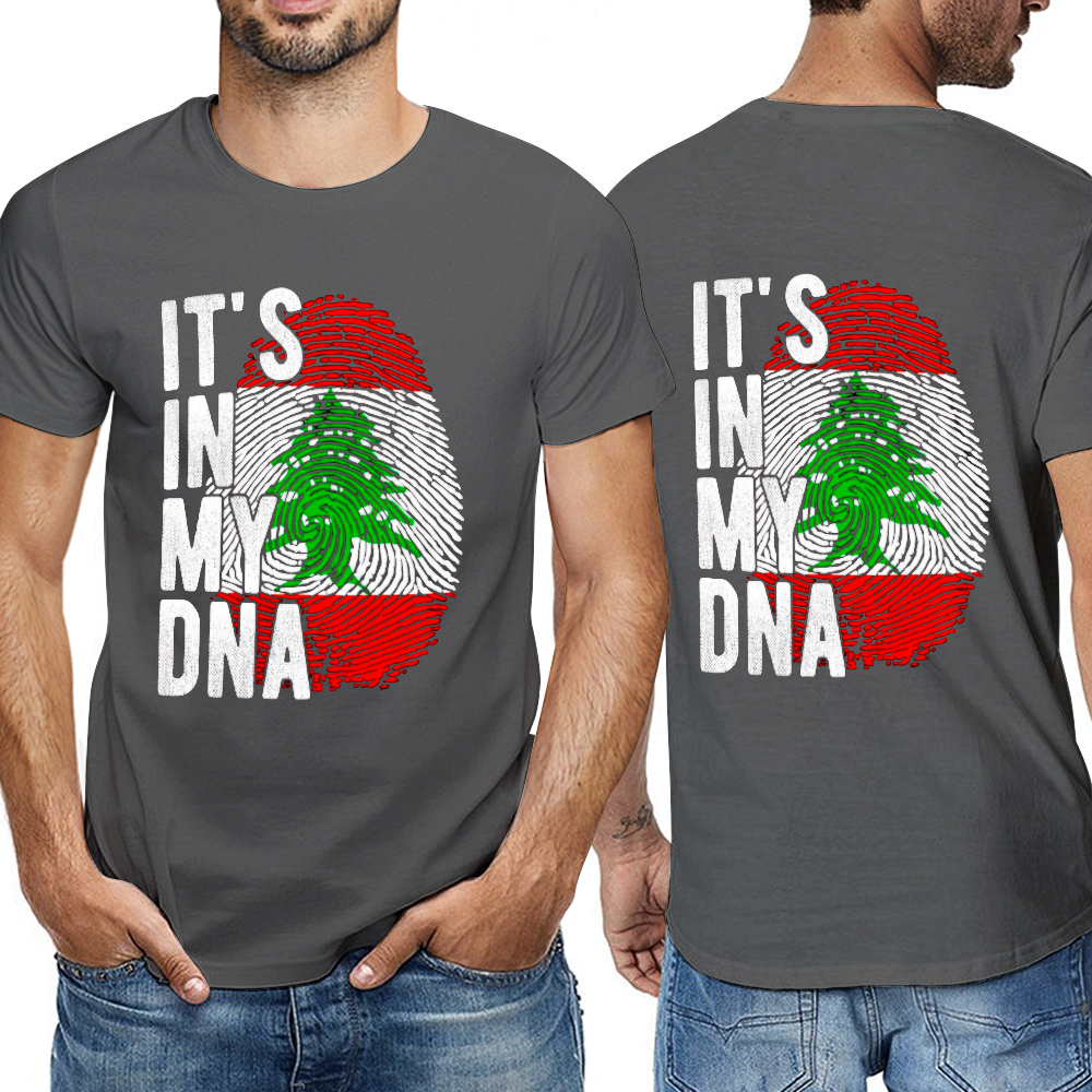 mens-cotton-tshirt-with-lebanon-print-in-colours-black-light-blue-dark-blue-beige-military-green