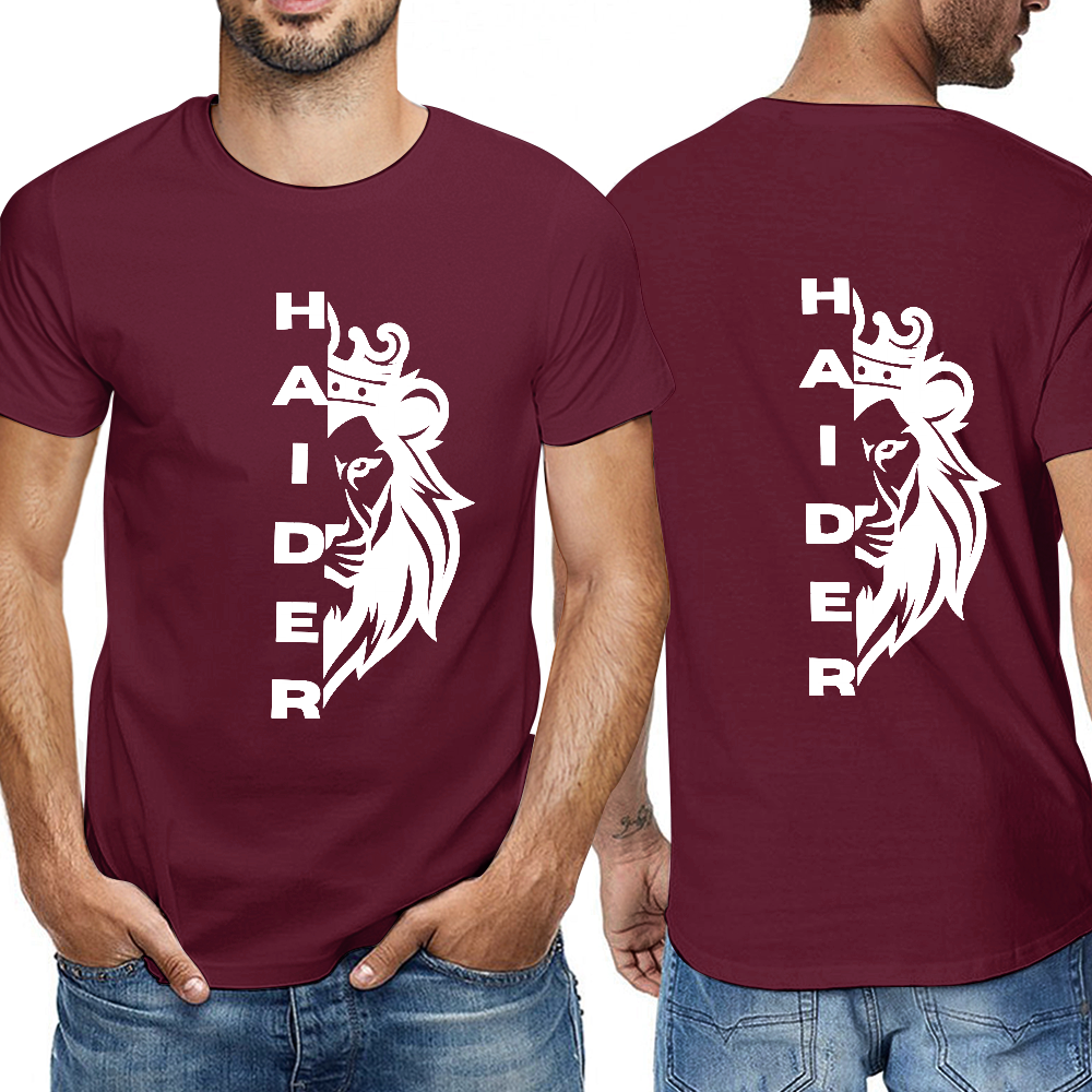 mens-cotton-t-shirt-with-haider-zulfiqar-print-in-colors-black-white-maroon-blue-dark-blue-grey-dark-grey-dark-coffee-sand-purple-navy-military-green-shia-islam-ali