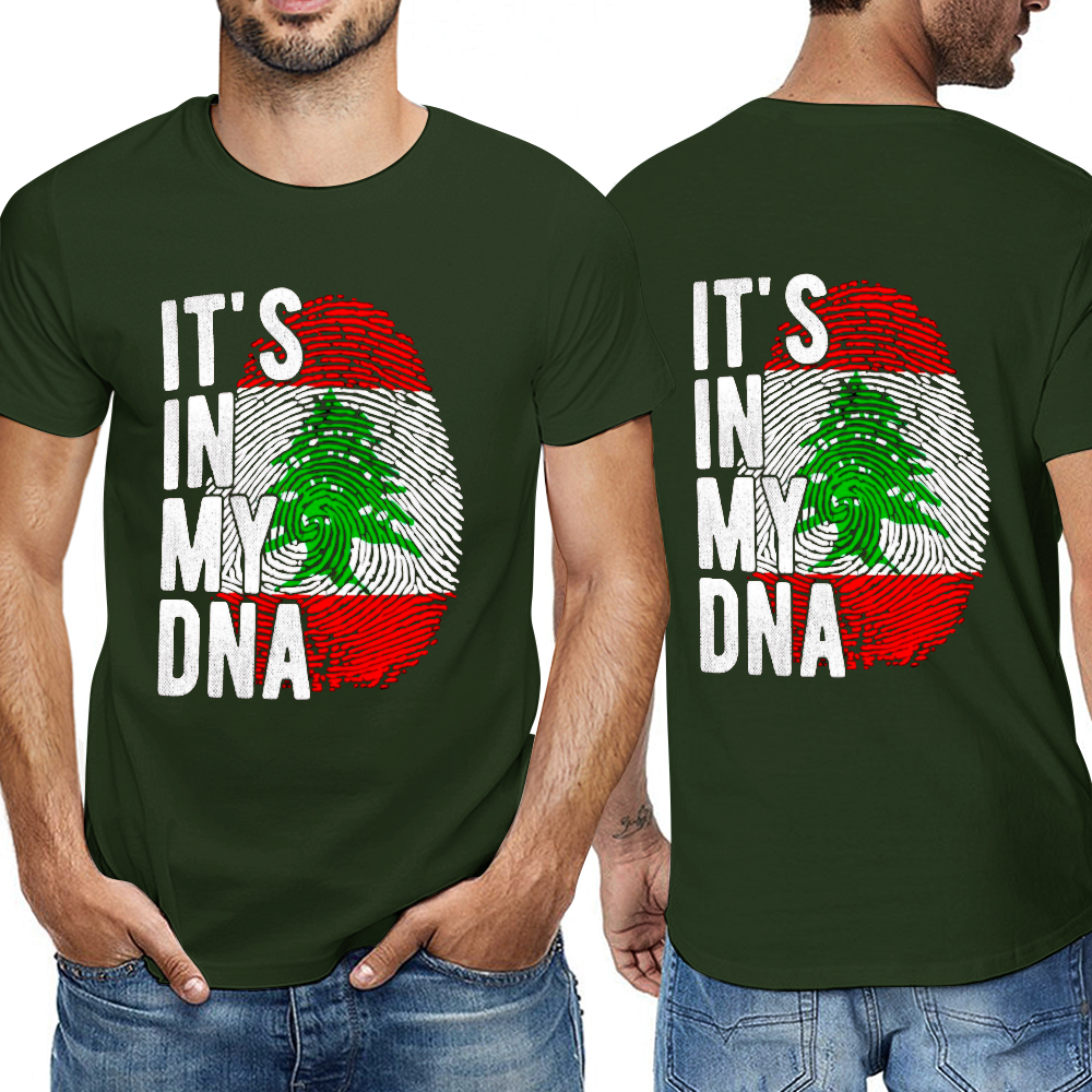mens-cotton-tshirt-with-lebanon-print-in-colours-black-light-blue-dark-blue-beige-military-green