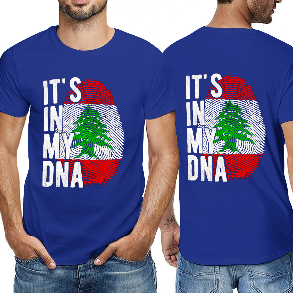 mens-cotton-tshirt-with-lebanon-print-in-colours-black-light-blue-dark-blue-beige-military-green