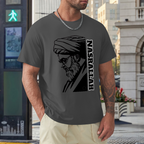 men's-loose-fit-cotton-t-shirt-with-hassan-nasrallah-in-black-yellow-white-blue-darkblue-grey-pink-greyblue-purple-maroon-coffee-brown-apricot