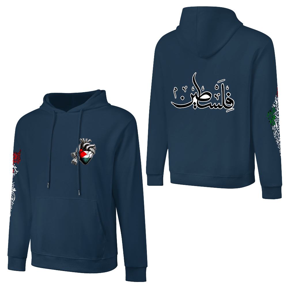mens-cotton-hoodie-in-black-grey-white-maroon-crimson-purple-lightblue-navy-apricot-magenta-palestine