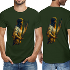 men's-cotton-t-shirt-with-labayka-ya-hussain-in-black-yellow-white-blue-darkblue-grey-pink-greyblue-purple-maroon-coffee-brown-apricot