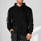 Men's Islamic Hoodie - Hasbunallahu Wa Ni’mal Wakeel in Arabic Text | Pure Cotton Streetwear