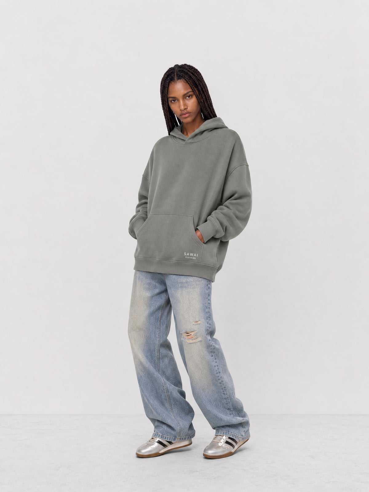 Oversize-Unisex-Fleeced-hoodie-customisable-in-black-white-blue-red-green-brown-grey