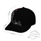 Baseball Cap - Palestine in Arabic Text | Unisex Streetwear Hat